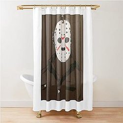 Jason Voorhees Friday the 13th Shower Curtain