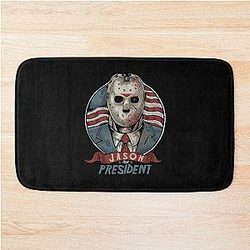 Jason Voorhees Make Friday Great Again Perfect Gift Jason Voorhees Bath Mat