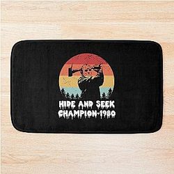 Hide and Seek Champion 1980 Jason Voorhees Gift Bath Mat