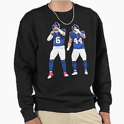 Jaxson Dart Cam Skattebo Pullover Sweatshirt
