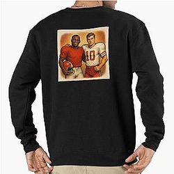 Jaxson Dart and Cam Skattebo Family Portrait Pullover Sweatshirt