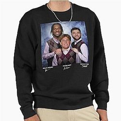 Jaxson Dart Cam Skattebo Malik Nabers Football Sweatshirt