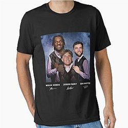 Jaxson Dart Cam Skattebo Malik Nabers Football Shirt New York Essential T-Shirt
