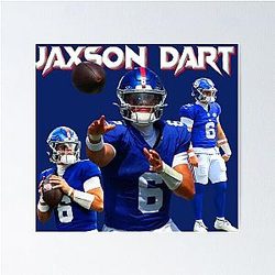 Jaxson Dart New Quarterback Poster