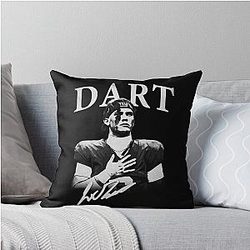 Jaxson Dart Vintage Signature Throw Pillow