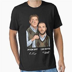 Jaxson Dart and Cam Skattebo Step Brothers Essential T-Shirt
