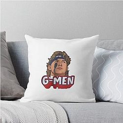 Jaxson Dart New York Giants Unisex Tee for Football Fans NFL Apparel Sports Throw Pillow