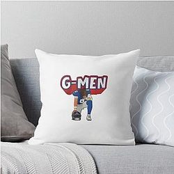 Jaxson Dart New York Giants Unisex Tee for Football Fans Throw Pillow