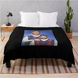 New York Football Step Brother Throw Blanket