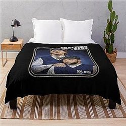 Cam Skattebo Jaxson Dart New York G Step Brothers  Throw Blanket