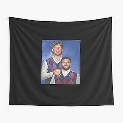 New York Football Jaxson Dart and Cam Skattebo Step Brother Tapestry