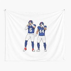 Jaxson Dart New York Football Art Tapestry