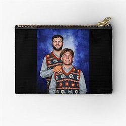 Jaxson Dart New York Football T-Shirt, Step Brothers Ugly Christmas Sweater Zipper Pouch