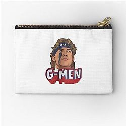 Jaxson Dart New York Giants Unisex Tee for Football Fans NFL Apparel Sports Zipper Pouch