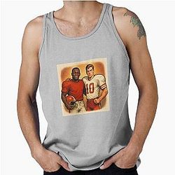Jaxson Dart and Cam Skattebo Family Portrait Tank Top