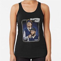 Cam Skattebo Jaxson Dart New York Step Brothers Racerback Tank Top