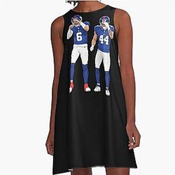 Jaxson Dart New York Football Fan Art Dress