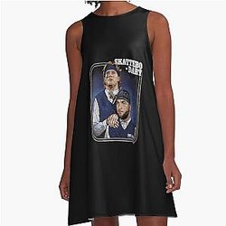 Cam Skattebo Jaxson Dart New York G Step Brothers A-Line Dress