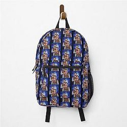 Jaxson Dart NY Football Vest Vintage Christmas Portrait Backpack