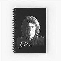Vintage Jaxson Dart Signature Spiral Notebook