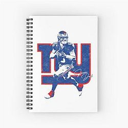 Jaxson Dart Spiral Notebook