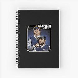 Cam Skattebo Jaxson Dart and New York Step Brothers Spiral Notebook