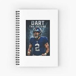 Jaxson Dart football sticker QB energy rebel spirit game day vibes notebook