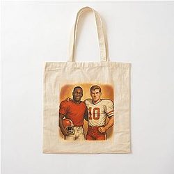 Jaxson Dart & Camel Skattebo Family Portrait Canvas Tote Bag
