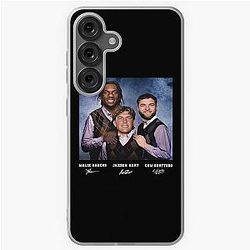 Jaxson Dart Cam Skattebo Malik Nabers Football Shirt New York Step Samsung Galaxy Soft Case