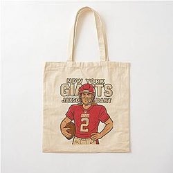 Jaxson Dart proudly represents NY Cotton Tote Bag