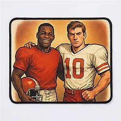 Jaxson Dart & Cam Skattebo Family Portrait Mousepad