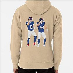 Jaxson Dart and Cam Skattebo Pullover Hoodie