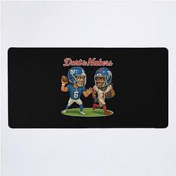 Jaxson Dart to Malik Nabers Giants Field Mat