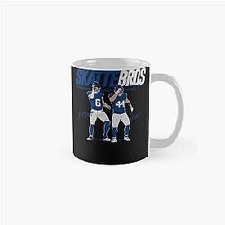 Skattebro's Duo Jaxson Dart Cam Skattebo Giants Art Classic Mug