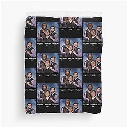 Jaxson Dart Cam Skattebo Malik Nabers Football Shirt, New York Step Bros Duvet Cover
