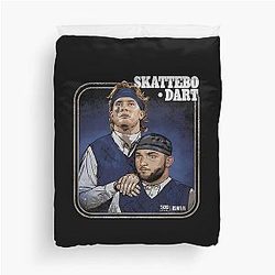 Cam Skattebo Jaxson Dart New York Step Brothers Duvet Cover