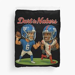 Jaxson Dart to Malik Nabers Giants Cover