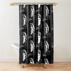 Vintage Jaxson Dart 90s Signature Shower Curtain