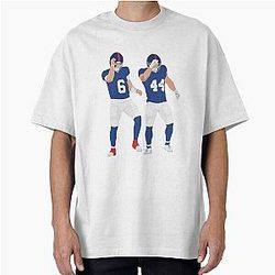 Jaxson Dart and Cam Skattebo Oversized T-Shirt