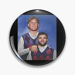 New York Football Jaxson Dart and Step Brother Pin