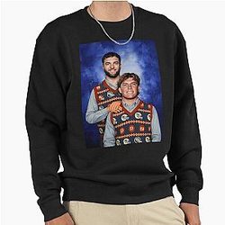 Jaxson Dart NY Football Vintage Christmas Pullover Sweatshirt