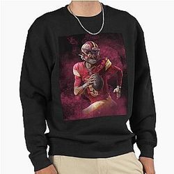 Jayden Daniels Washington Sports Pullover Sweatshirt