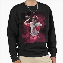 Jayden Daniels Washington Pullover Sweatshirt