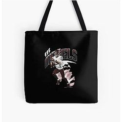 Jayden Daniels Washington All Over Print Tote Bag