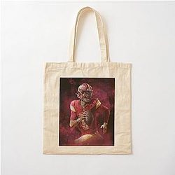 Jayden Daniels Washington Cotton Tote Bag