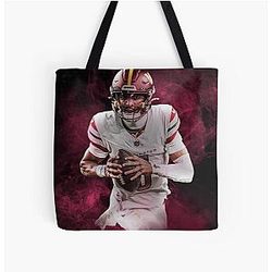 Jayden Daniels Washington Tote Bag