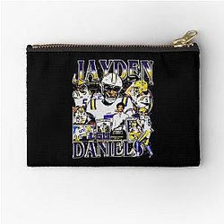 Jayden Daniels College Zipper Pouch