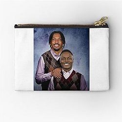 Jayden Daniels Terry McLaurin Football Zipper Pouch