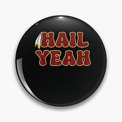 Hail Bold Feather Jayden Daniels Design Pin