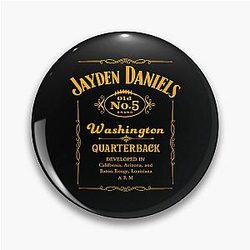 Jayden Daniels Football Pin